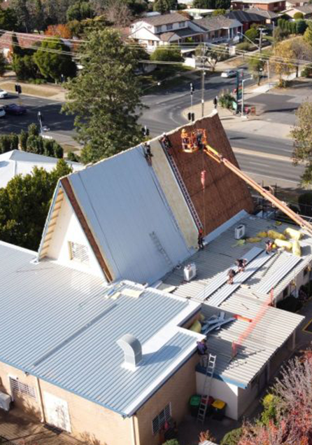 New Roofs for South Wagga Anglican Church